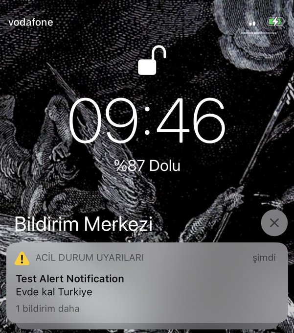 İphone'dan Evde Kal Türkiye uyarısı! Evde Kal Türkiye bildirimi nasıl kapatılır?