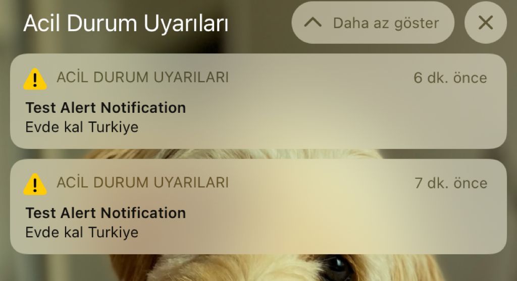 İphone'dan Evde Kal Türkiye uyarısı! Evde Kal Türkiye bildirimi nasıl kapatılır?